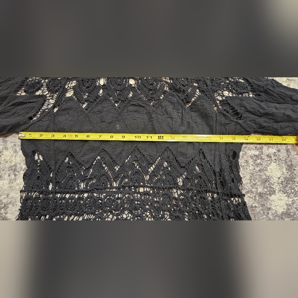 Black Swim bathing suit cover up - Picture 3 of 5